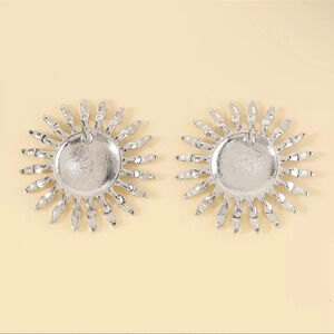Zara Radiant Celestial Sunburst Earrings